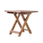 Square Folding Coffee Table - 50x50cm - Image 2