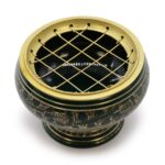 Chakra Tall Charcoal Incense Jar - Heart - Image 2