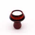 Set of 2 Mushroom Flip Dinner Candle / Tealight Holder - Vampire Red - Image 3