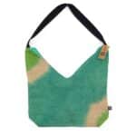 Soft Blend Shoulder Tote - Teal - Image 2