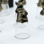 Bottom Up Shot Glasses (25ml) - Forest & Mystical Creatures - Antique Bronze - Image 3