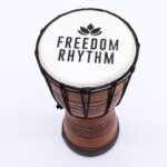 Small Pro Djembe Drum - Freedom Rhythm (high) - Small 30cm (15cm Diia) - Image 2