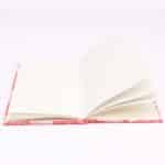 Cotton Bound Notebooks 20x15cm - 96 pages - Pink Floral - Image 2