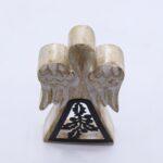 Mango Wood Angel - Whitewash with Iron Decor Cut Out - Image 4