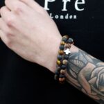 Set of 2 Gemstones Friendship Bracelets - Power - Tiger Eye & Black Stone - Image 5