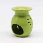 Floral Oil Burner - Lime - Image 2