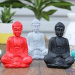 Matt Mini Buddha (Assorted Colours) - Image 5