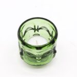 Set of 2 Buddha Faces Candle Jar - Garden Jade - Image 2