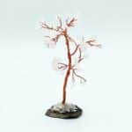 Gemstone Tree - Rock Quartz on Black Agate Base (35 stones) - Image 3