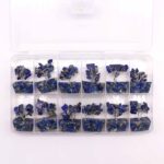 Mini Gemstone Trees On Orgonite Base - Sodalite (15 stones) - Image 3