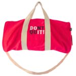 Don't Quit Gym Bag - Cherry Pink (219C)