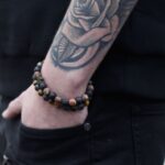 Set of 2 Gemstones Friendship Bracelets - Power - Tiger Eye & Black Stone - Image 6