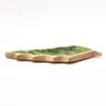 Lost in the Forrest -  Enamel Leaf Wooden Bowl - 33x17cm - Image 3