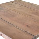 Square Folding Coffee Table - 50x50cm - Image 5
