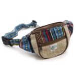Bum Bag - Hemp & Cotton Random Design - Image 4