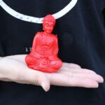 Matt Mini Buddha (Assorted Colours) - Image 7
