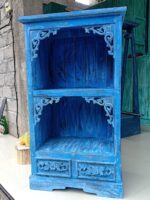 Albasia Bathroom Cabinet - Bluewash - Image 2
