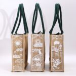 Hop Hare Jute Big Bag - I am Brave - Image 2