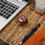 Feng Shui Fortune - Red & Brass Prosperity Cube - Flat - Image 4
