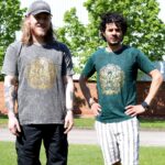 XLarge Stone Washed Teashirt - Hamsa - Dark Grey - Image 4
