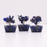 Mini Gemstone Trees On Orgonite Base - Sodalite (15 stones) - Image 4