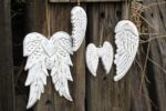 Hand Crafted Double Angel Wing - 31cm - Image 4