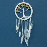 Tree of Life Dreamcatcher - Cotton 22cm (assorted) - Image 3