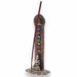 7 Chakra Tower Buddha Incense Holder 16x6x7cm - Image 4