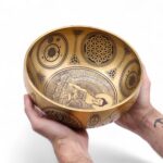Pure Brass Etched Buddha - Set of 4 - Approx 3.85kg - Image 5