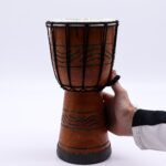 Small Pro Djembe Drum - Freedom Rhythm (high) - Small 30cm (15cm Diia) - Image 4