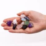 Gemstone Mini Skulls Pendants (12 assorted)  20x15mm - Image 2