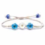 Pressed Flowers - Tri-Flower Braclet - Image 3
