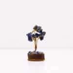 Mini Gemstone Trees On Wood Base - Sodalite (15 stones) - Image 2