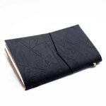 Handmade Leather Journal - My Little Black Book - Black (80 pages) - Image 2