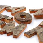 Colour Rustic Bark Letters - LOVE (4) - Image 3