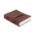 Leather Book of Thoughts with Wrap Notebook (15x10") - Image 2