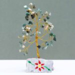 Moss Agate Gemstone Tree - 80 Stones
