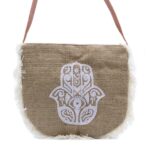 Fab Fringe Bag - Hamsa Print