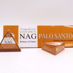 42g Jumbo Golden Nag - Palo Santo Back Flow Incense Cones - Image 4
