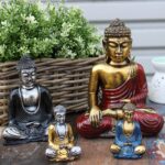 Red & Gold Buddha - Medium - Image 3