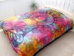 Double Cotton Bedspread + Wall Hanging - Peaceful Buddha 230cm x 200cm - Image 4