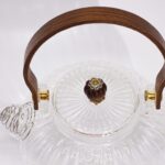 Glass Infuser Teapot - Clear Ribbed Pearl - 850ml - Image 5