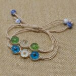 Pressed Flowers - Tri-Flower Braclet - Image 4