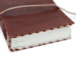 Leather Book of Thoughts with Wrap Notebook (15x10") - Image 3