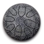 Steel Tongue Happy Drums  Om Mandala Engraved - 16cm - Image 4