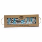 Luxury Lavender  Wheat Bag in Gift Box  - Blue Viper