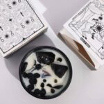 Hop Hare Crystal Magic Flower Candle - The King of Swords - Image 4