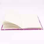 Cotton Bound Notebooks 20x15cm - 96 pages -Antique Fuchsia - Image 2