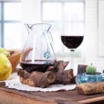 Molton Glass on Wood - Water Jug - Image 3