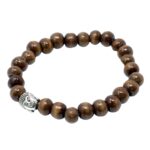 Brown Beads & Buddah Bangle - Image 3